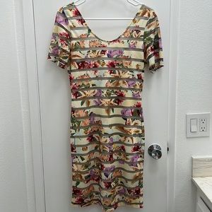 Guess Dress Floral Size Medium